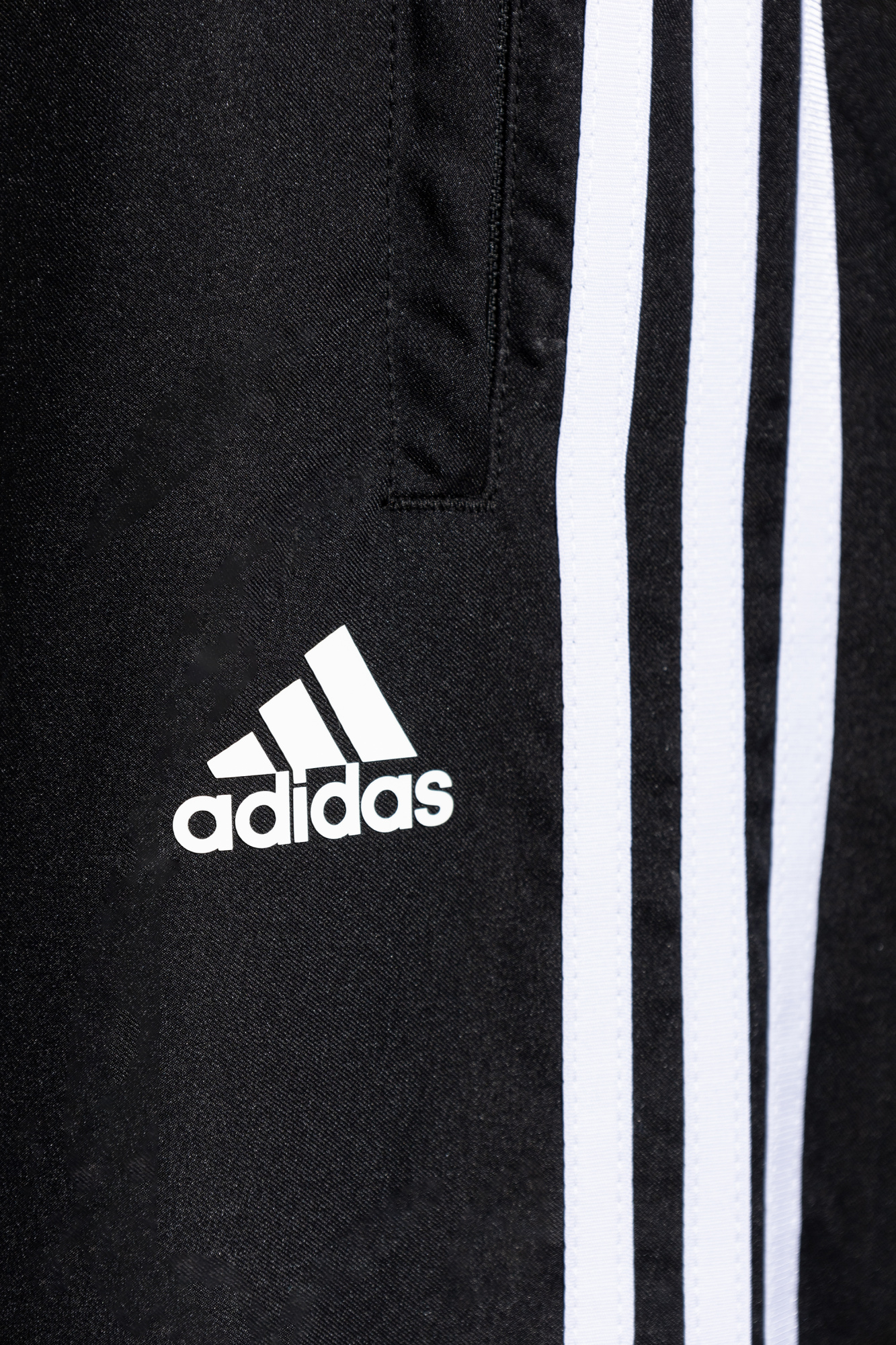 Czarny Spodnie dresowe z odpinanymi nogawkami ADIDAS Originals